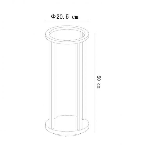 Уличный светодиодный светильник Arte Lamp Hassaleh A3370PA-1BK