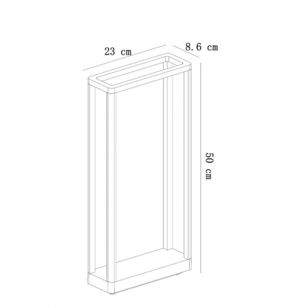 Уличный светодиодный светильник Arte Lamp Hassaleh A3374PA-1BK