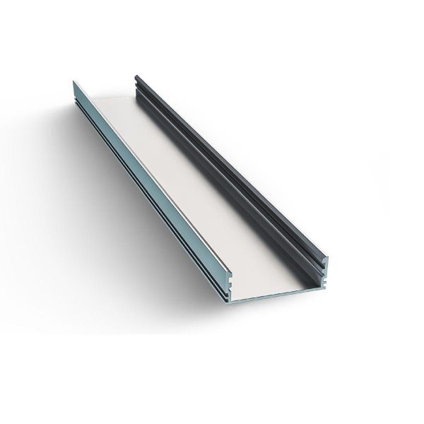 Профиль универсальный с рассеивателем серебро 2м. Apeyron 08-16