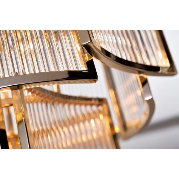 20MD3515-5GOLD-S  Светильник потолочный d44*53см