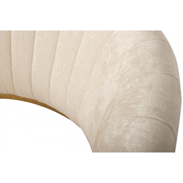 GY-DC8386GOLD-CR Стул велюр кремовый/золото 67*66*85см