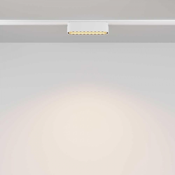 Трековый светодиодный светильник Maytoni Technical Radity Basis Grid TR084-1-6W3K-W