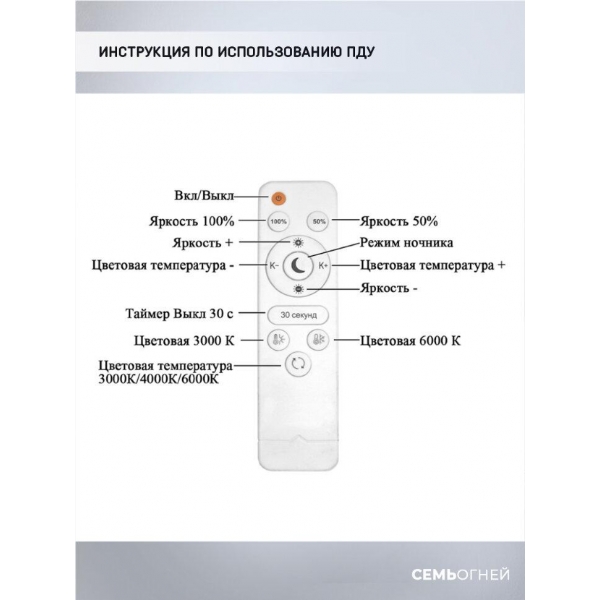 Потолочный светодиодный светильник Seven Fires Laid SF5058/6C-WT-CR