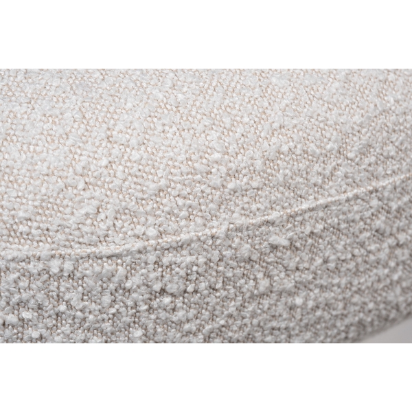 ZW-23126 Кресло Albano букле белое 78*79*76см