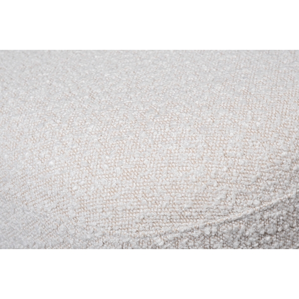 ZW-23126 Кресло Albano букле белое 78*79*76см