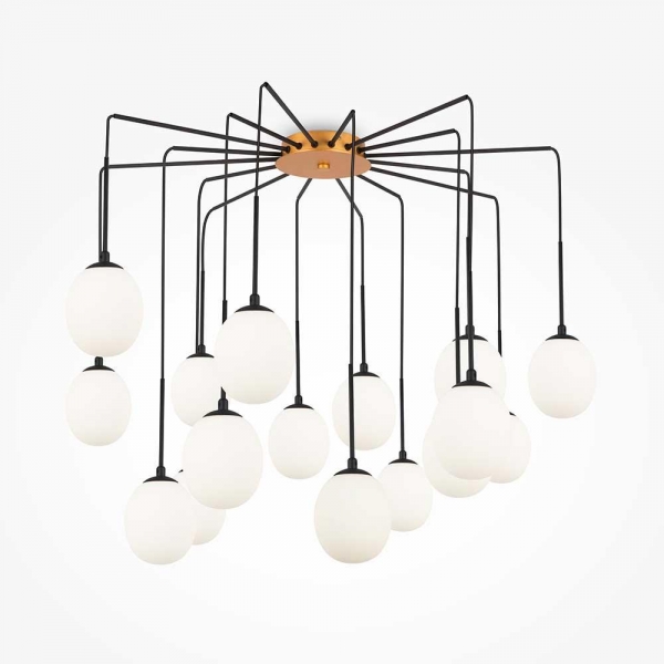 Подвесная люстра Maytoni Branch MOD176PL-16G