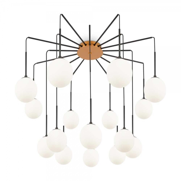 Подвесная люстра Maytoni Branch MOD176PL-16G