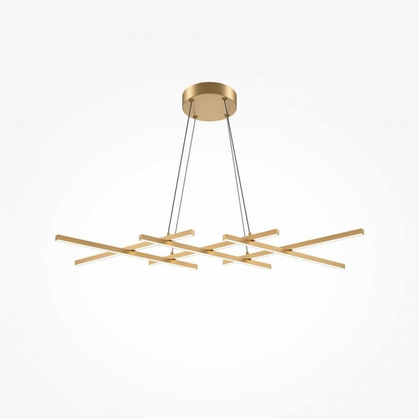 Подвесной светодиодный светильник Maytoni Halo MOD244PL-L50BSK