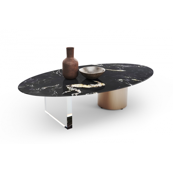 160KD-60160 Стол журнальный, мрамор Galaxy sky 140*80*35см
