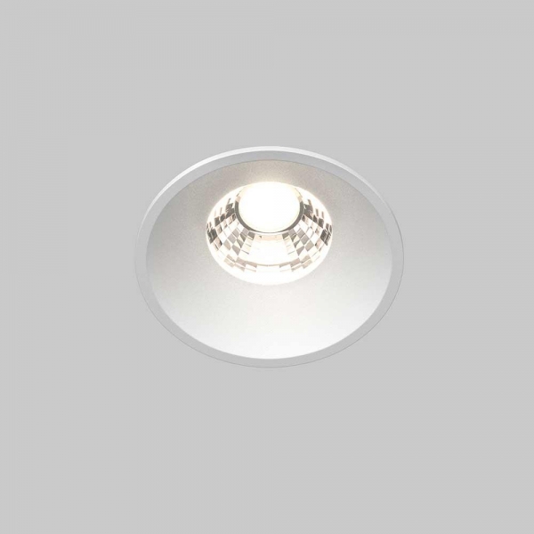 Встраиваемый светодиодный светильник Maytoni Round DL058-7W4K-W
