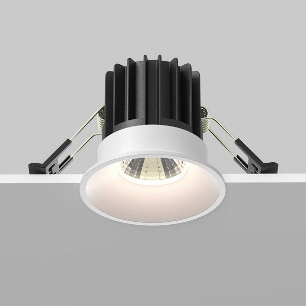 Встраиваемый светодиодный светильник Maytoni Round DL058-7W4K-W