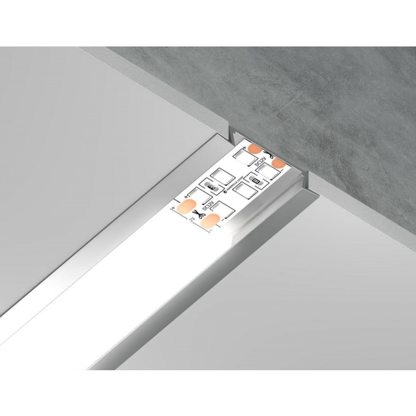 Встраиваемый профиль с рассеивателем Ambrella Illumination GP1100AL