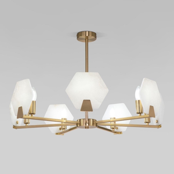 Потолочная люстра Eurosvet Marble 60158/7 латунь