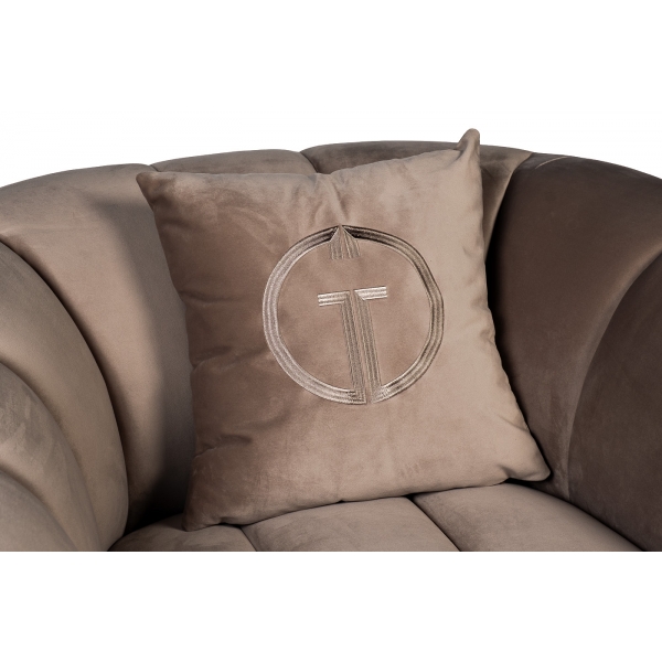 ZW-81101 Кресло велюр серый 108*95*74см