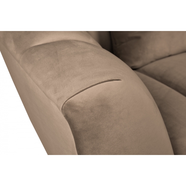 ZW-81101 Кресло велюр серый 108*95*74см