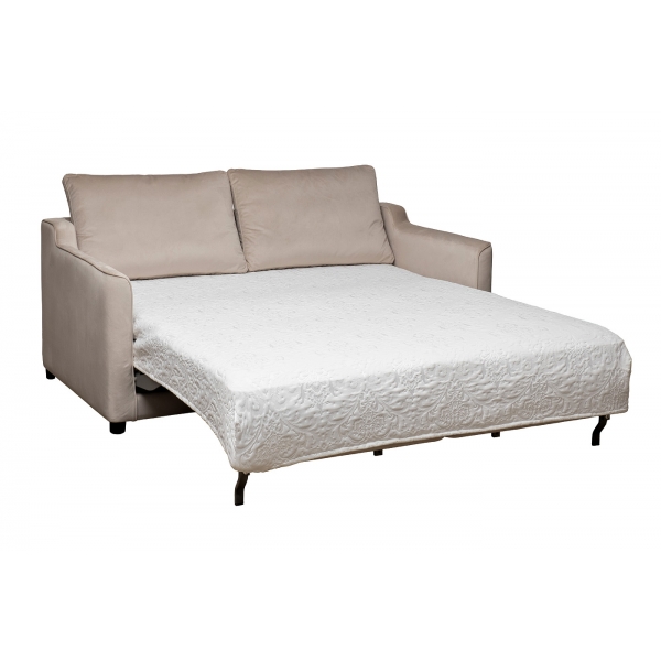 Диван Portofino 180 двухм раскл с кантом св-серый Colt030+Colt025