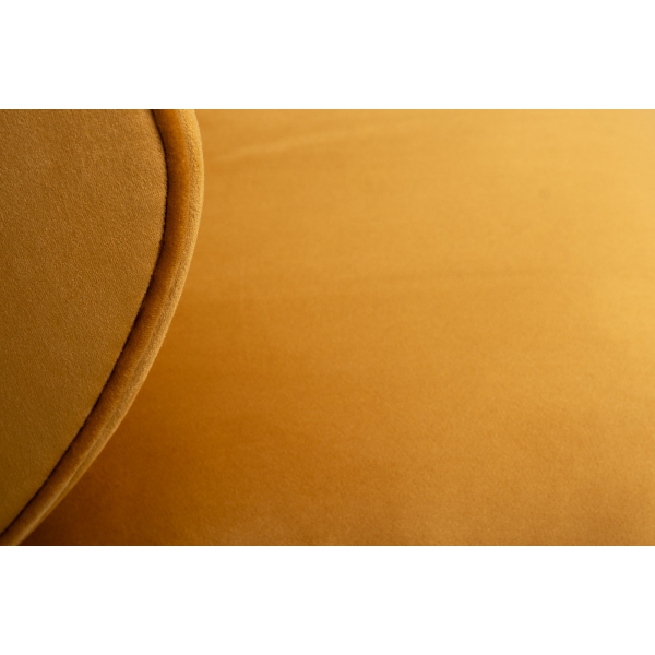 Стул Unico горчичный велюр Colt022-Orang 50*47*81см