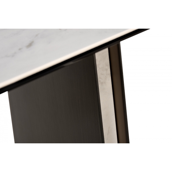 160KD-60062 Консоль, керамика Johannesburg белая 160*50*75см