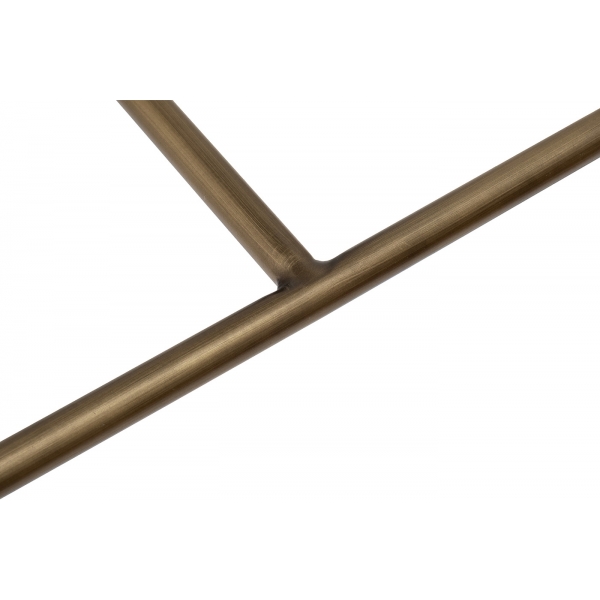 163YH-16995 Стул барный экокожа терракота/бежевый  55*44*103см