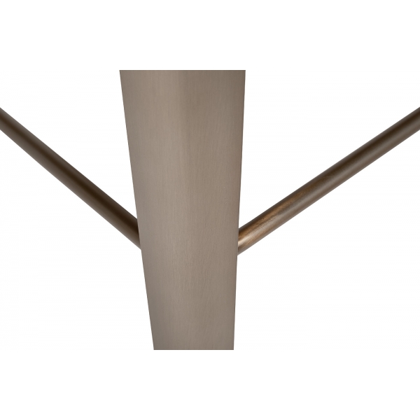 58DB-19303 Стул барный светло-серый 53,5*41*101,5см