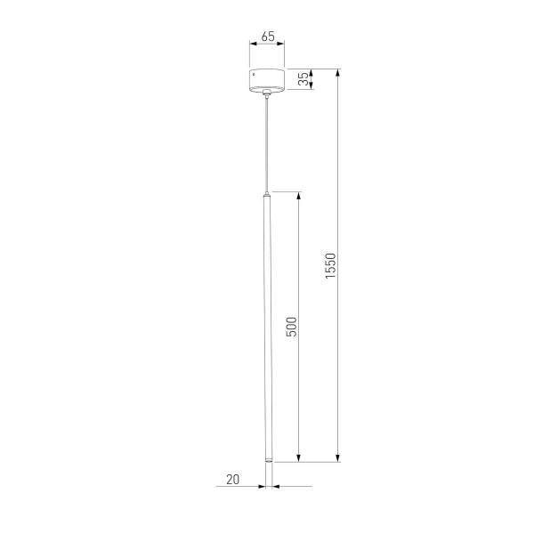 Подвесной светодиодный светильник Elektrostandard Flinn 50263 LED a066780