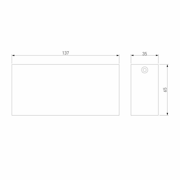 Потолочный светодиодный светильник Elektrostandard Block 25108/LED a066994