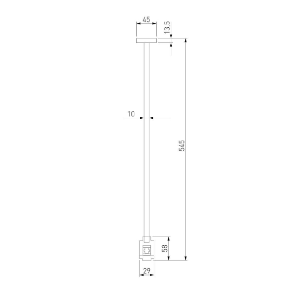 Декоративная стойка Elektrostandard Esthetic Magnetic 85149/00 a065445