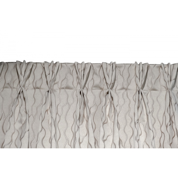 121GD-00004/1  Портьера Mesh бежевый 275*260