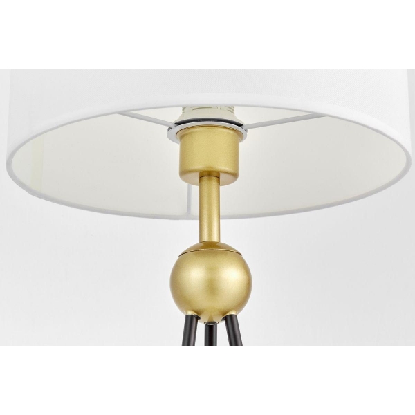 Настольная лампа Lumina Deco Belforte LDT 5527 GD+WT