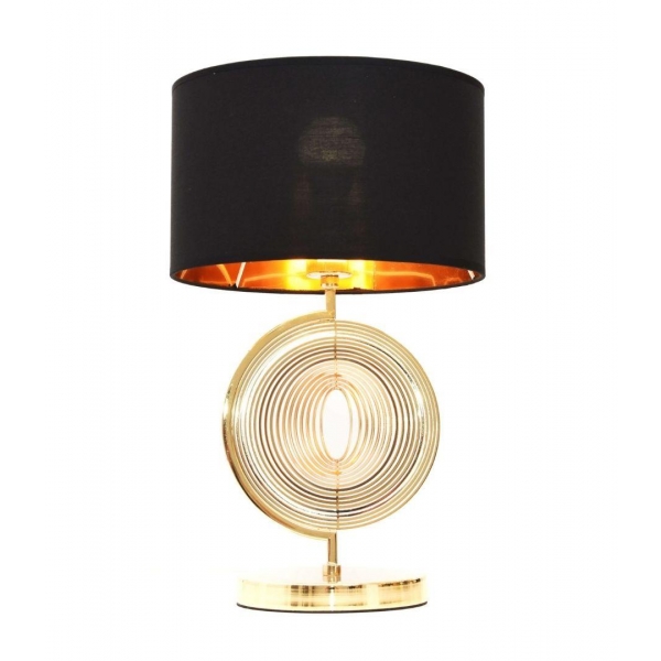 Настольная лампа Lumina Deco Fabi LDT 5532 F.GD+BK