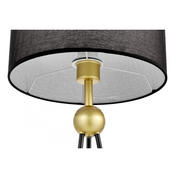 Настольная лампа Lumina Deco Belforte LDT 5527 GD+BK