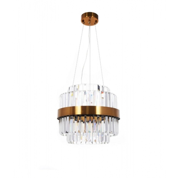 Подвесная светодиодная люстра Lumina Deco Ringletti LDP 8017-400 MD