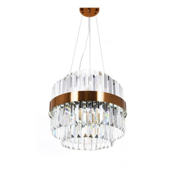 Подвесная светодиодная люстра Lumina Deco Ringletti LDP 8017-400 MD