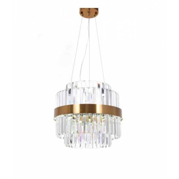 Подвесная светодиодная люстра Lumina Deco Ringletti LDP 8017-400 MD