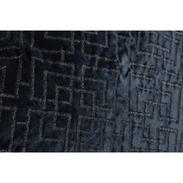 70SW-17077 Подушка с вышивкой "Геометрия" синий 45*45