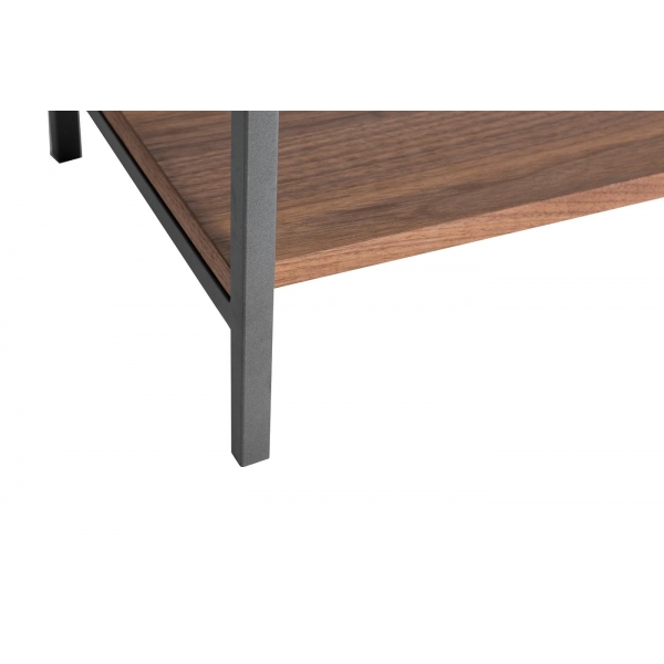 40AD-CST070 Консоль цвет серый/орех 120*30*80см