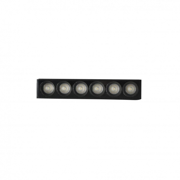 Трековый светодиодный светильник iLedex Technical Vision 4822-002-L120-6W-38DG-4000K-BK