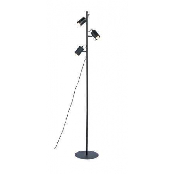 Торшер Vitaluce Лони black V3015-1/3P