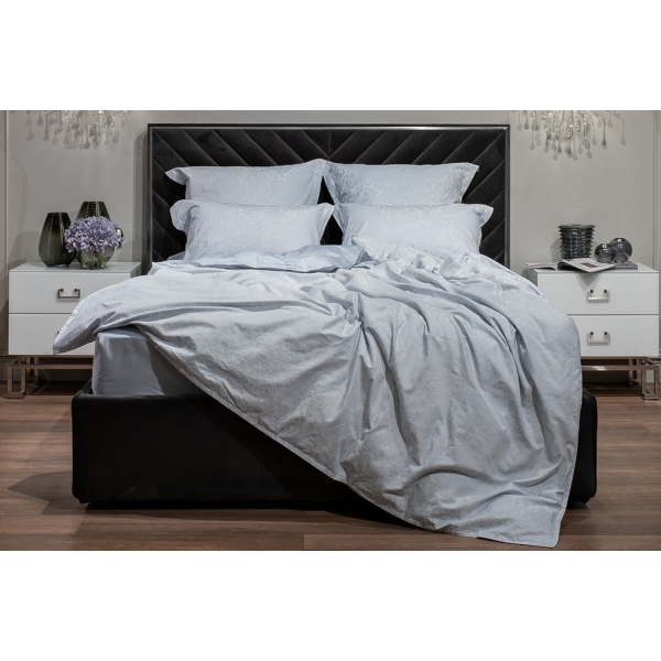 130HB-00031 Комплект постельного белья Илария,голубой, 200*220-1шт,50*70-2шт