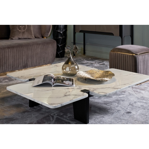 69-1018055 Ваза декоративная с крышкой "Гинкго" 20*18,5*32см