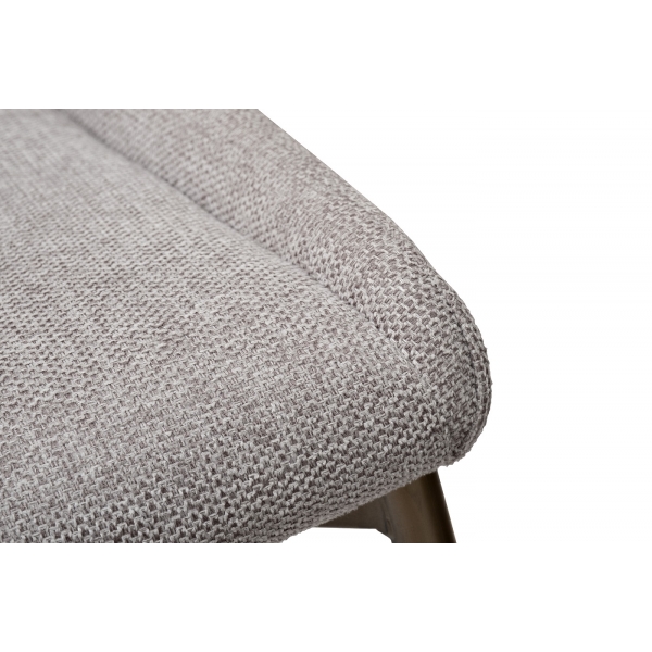 163YH-16963 Стул барный белый+бронза 45*49*101см