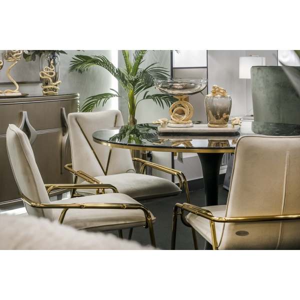 69-321003 Ваза декор.с крышкой "Serpente" 13,5*13,5*22 см