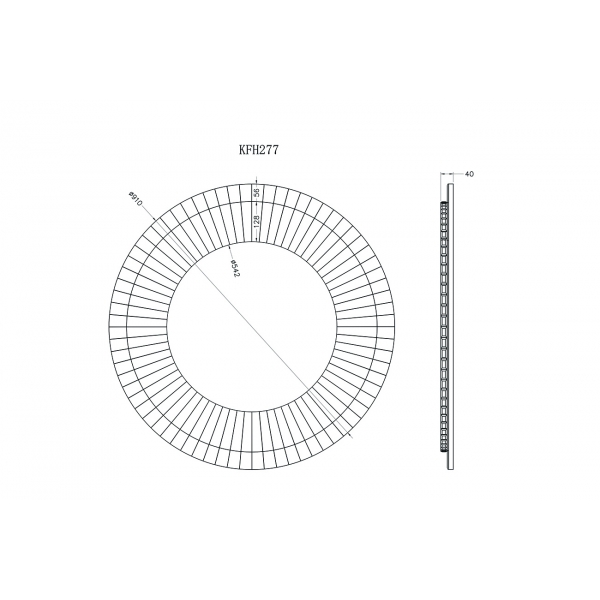 KFH277 Зеркало 910х910