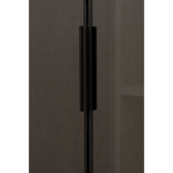GD-10013-6 Шкаф Alto двухд с полками, цвет серый Кобальт, дверцы стекло(тонир) 100*57*228.5см