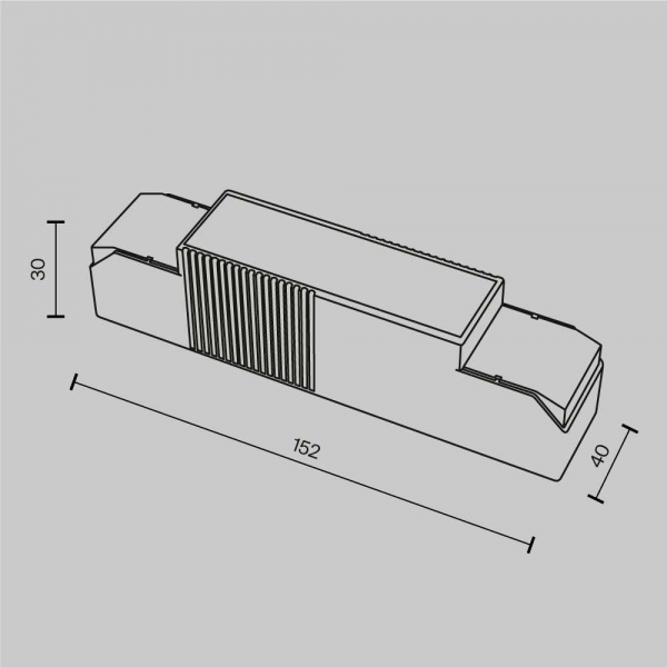 Блок питания Maytoni Technical Dali 23-40V 22-28W IP20 0,55-0,7A PSL-DL40-S-550-700mA