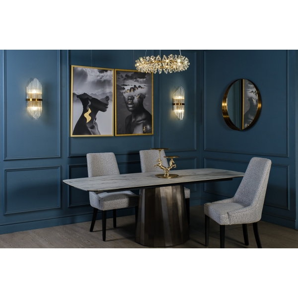 89VOR-MYSTIQUE1 Холст "Mystique-1" 100х70 см, золотая поталь.