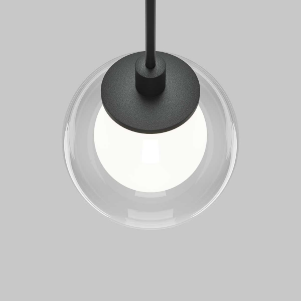 Трековый подвесной светильник Maytoni Technical TR181PL-1-4WTW-B