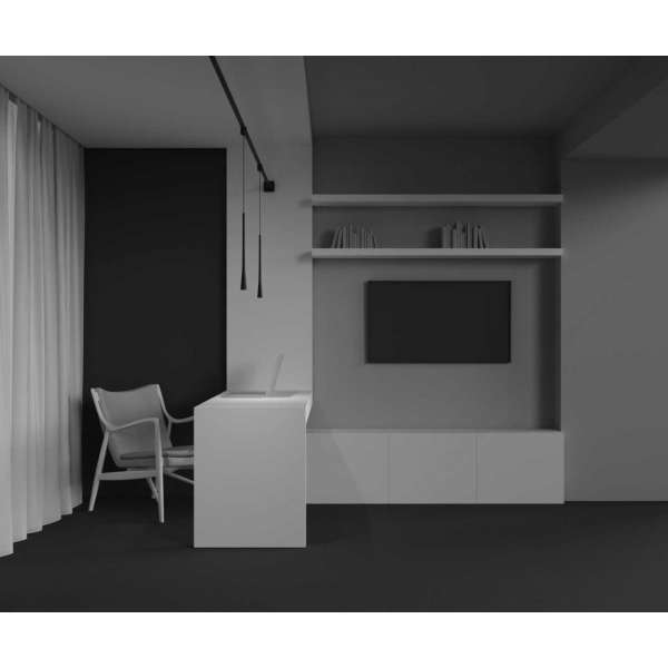 Трековый подвесной светильник Maytoni Technical TR167-1-7W3K-M-B