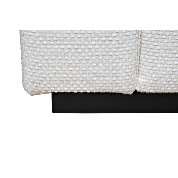 Диван Roberto трехместный, рогожка кремовый BOTEGA SVBEG 250*100*90см