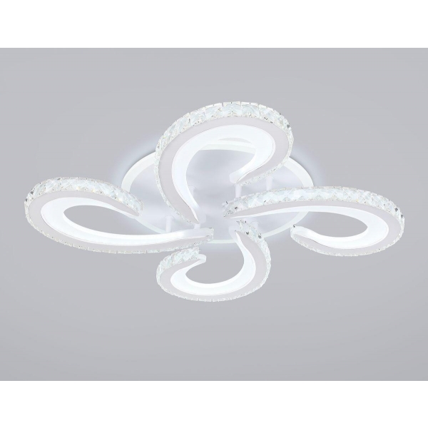 Потолочная светодиодная люстра Ambrella light Acrylica Ice FA1702